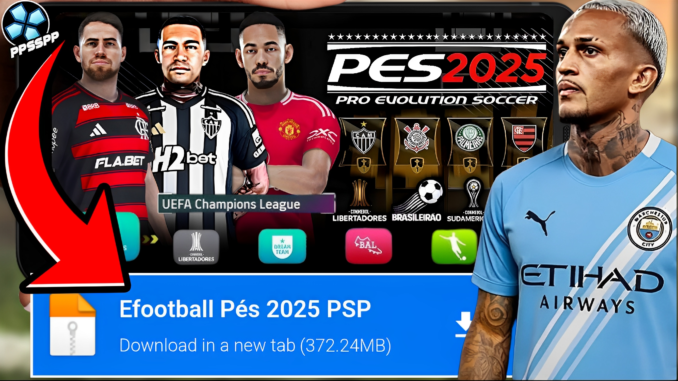 Imagem Capa Destaque efootball Pés PSP